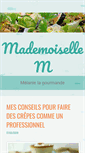Mobile Screenshot of mademoisellem.fr